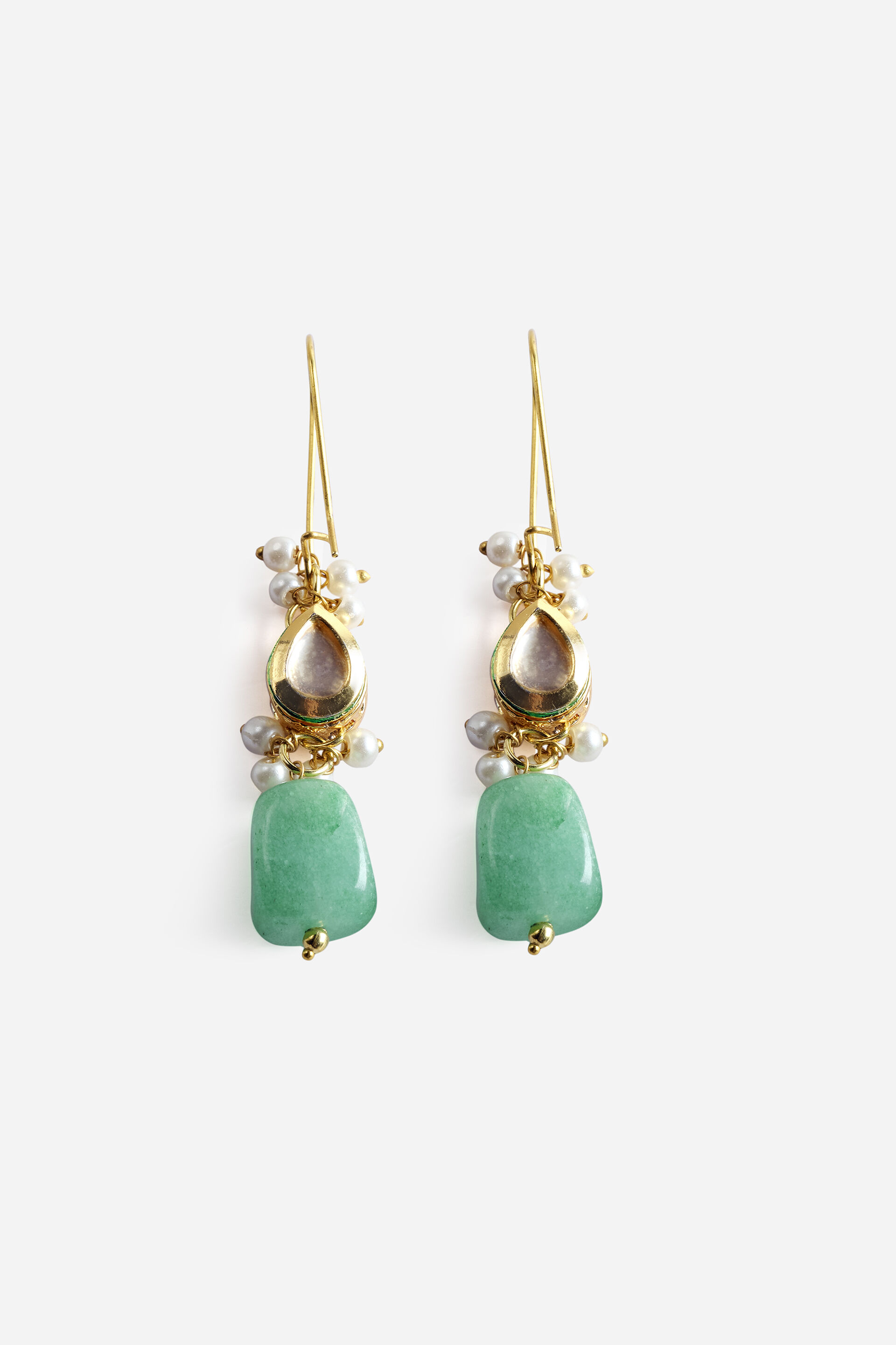 Timeless Green Dangler Earrings